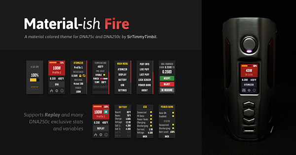 Material-ish Fire