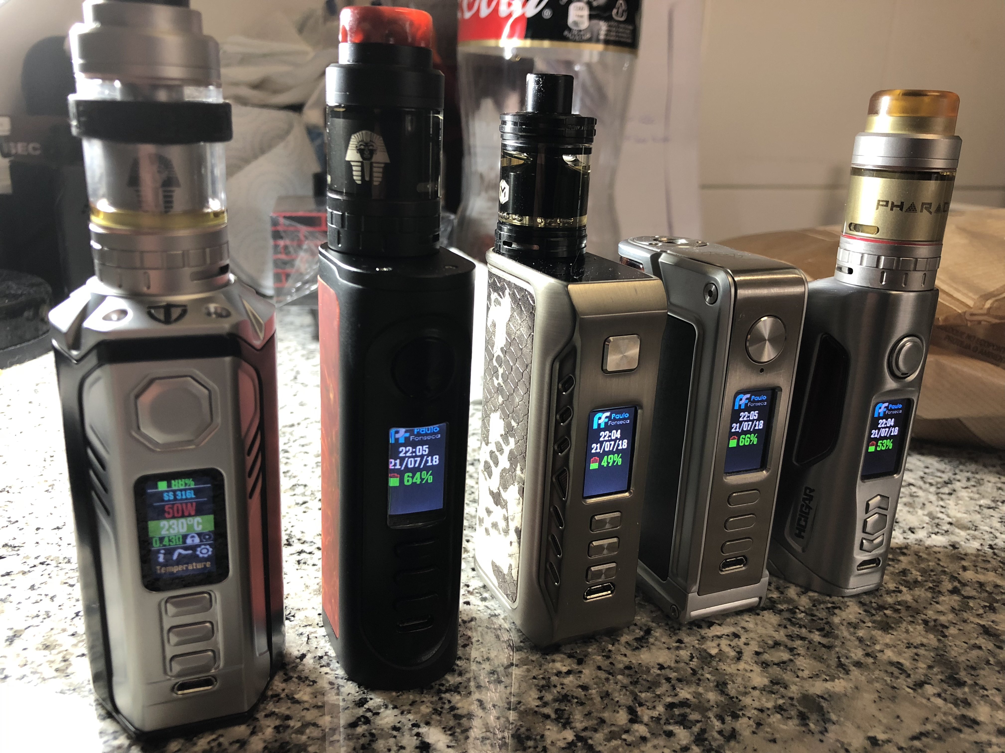 ThinkVape Finder DNA250C - power cuts off after temp protect message -  Report a Bug