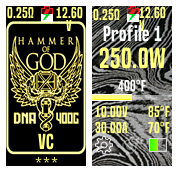 More information about "Vaperz Cloud HOG (Hammer Of God) DNA 400 Original Theme"