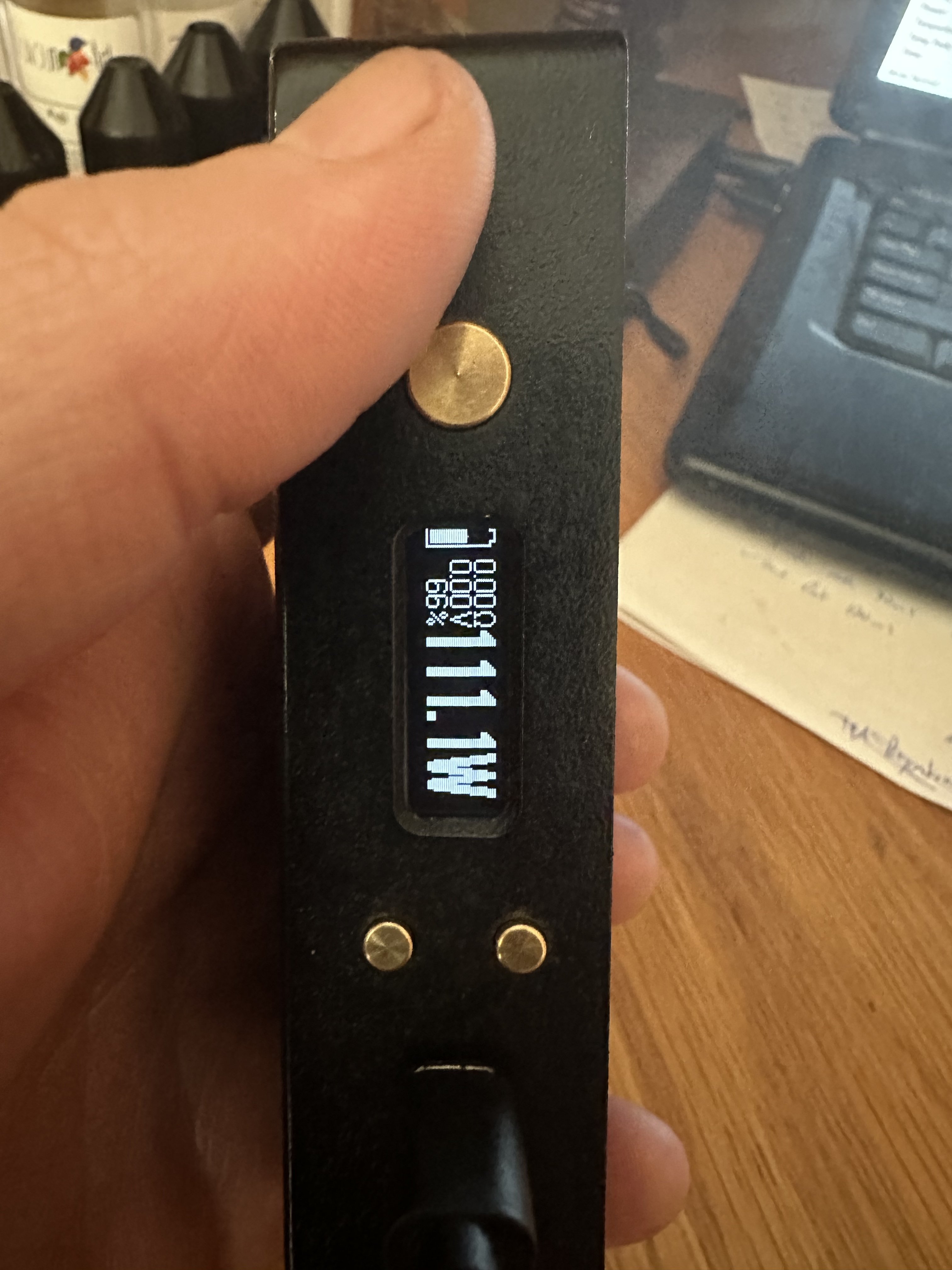 New battery not charging fully Installation and Assembly Evolv DNA