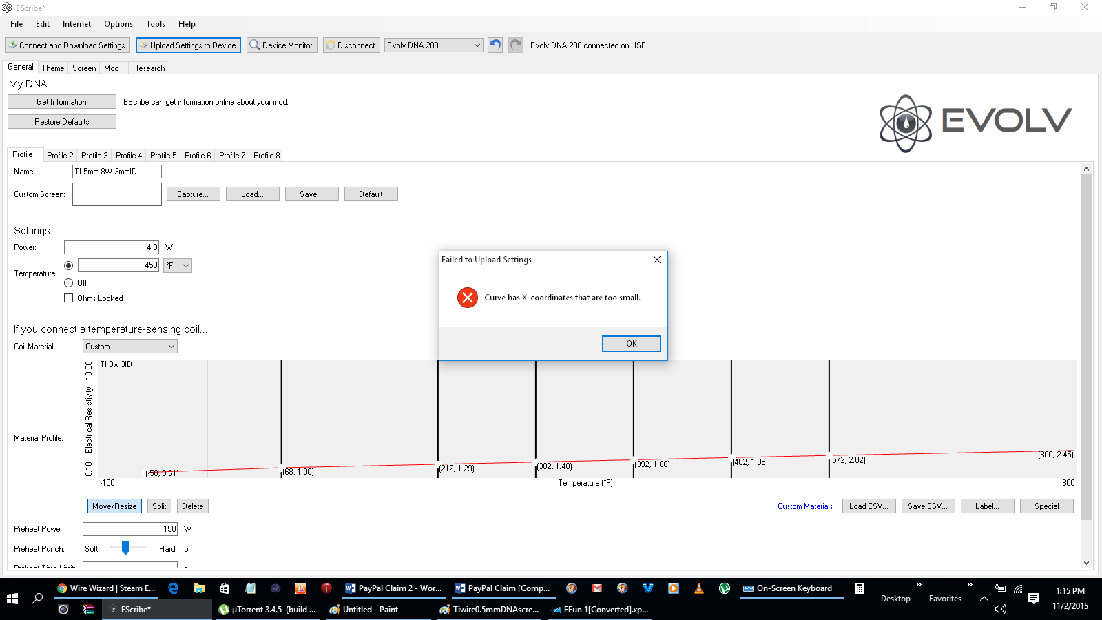 virus detected csv2qif