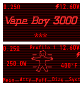 More information about "Vapeboy 3000 - Red"